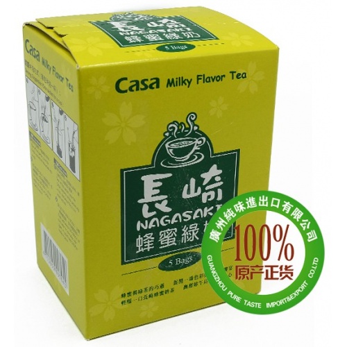 卡萨长崎蜂蜜绿奶 125g*24盒/组