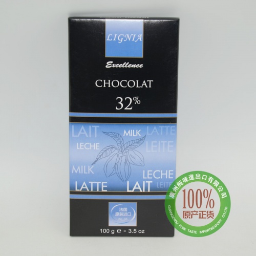 利妮雅非凡牛奶巧克力100g*10块/组