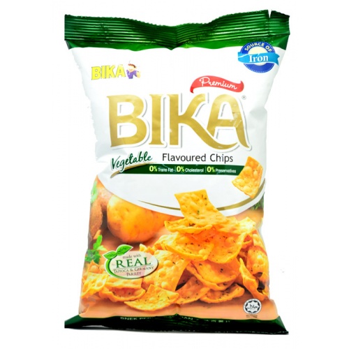 BIKA菜味香薯片70g*30包/件