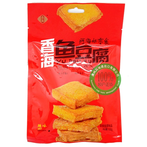 香海鱼豆腐（辣味）100g*40包/件