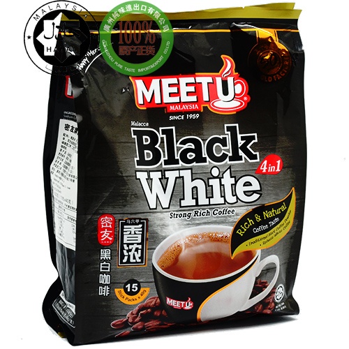 密友牌黑白咖啡（固体饮料）600g(15包*40g)*24袋/件