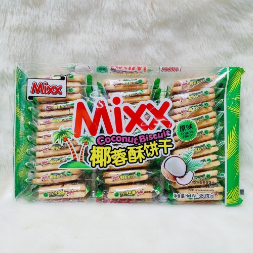 Mixx椰蓉酥饼干-原味380g*15包/件     