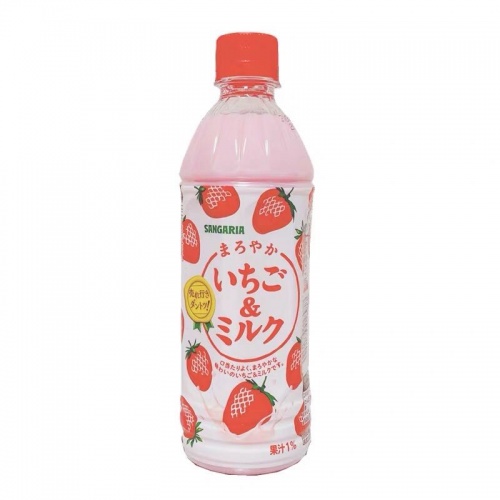 新加利亚牛奶草莓味饮料500ml*24瓶...