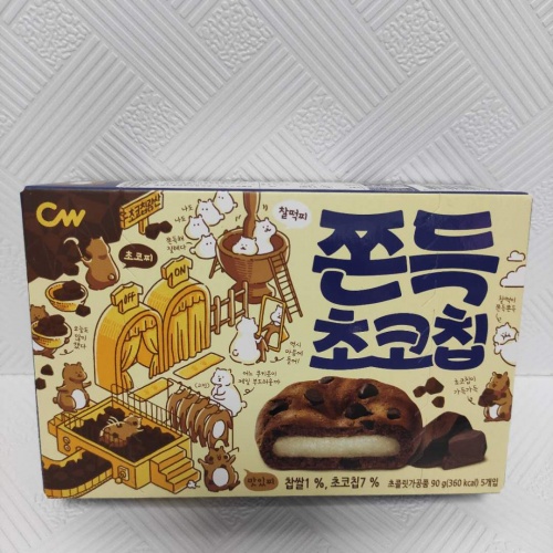 青佑巧克力味打糕90g*18盒/件