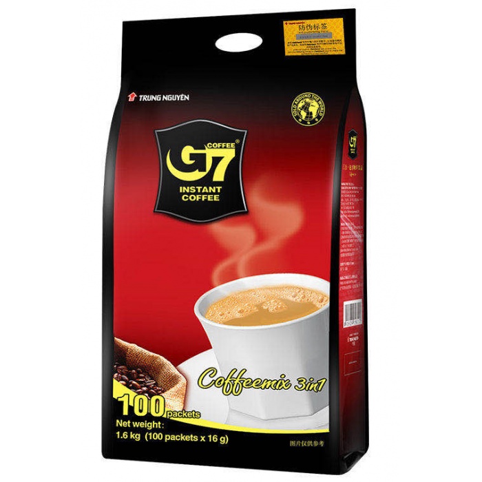 中原G7咖啡（3合1速溶）1.6kg*5袋/件