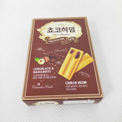克丽安巧克力榛子威化饼干142g*20盒/件