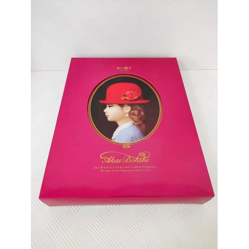 红帽子粉盒什锦饼干巧克力礼盒269.2g（31枚）*6盒/件