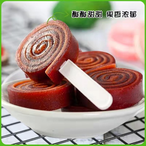 小滋时光山楂甜甜圈蓝莓味248g*24袋/件