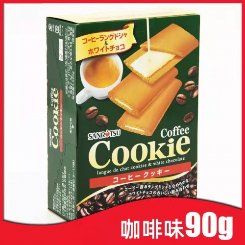 三立咖啡味夹心薄酥饼90g(12枚装）*...