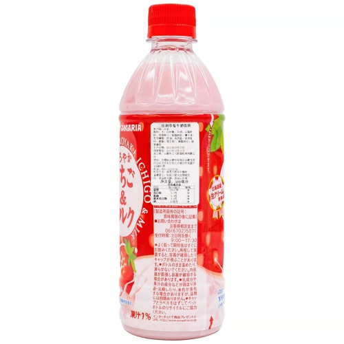 三佳利草莓牛奶味饮料500ml*24瓶/件