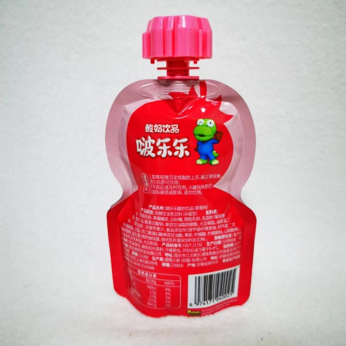 啵乐乐酸奶饮品（草莓味） 100g*24袋/件