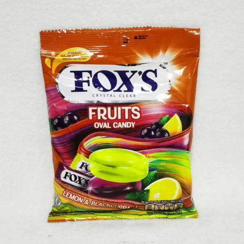 FOX'S水果味糖果125g*24包/件