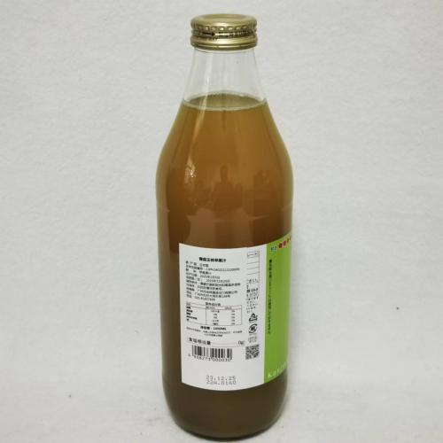 青森王林苹果汁1000ml*6瓶/件