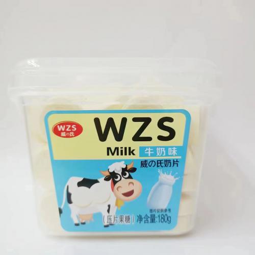 WZS(威＆氏)牛奶味奶片糖180g*2...
