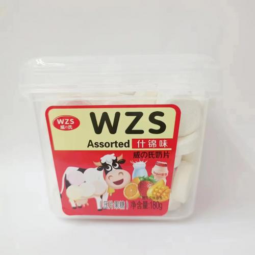 WZS(威＆氏)什锦味奶片糖180g*2...