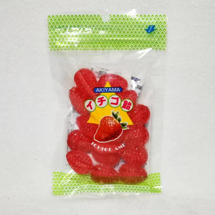 秋山草莓果汁糖110g*10包/组