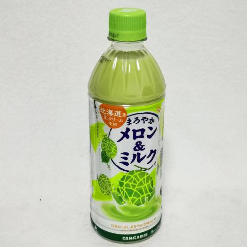 三佳利北海道牛奶甜瓜果味饮料500ml*24瓶/件
