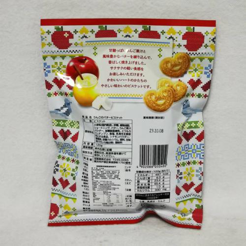 宝制果苹果黄油味饼干120g*15包/件