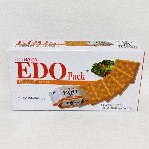 EDO pack奶酪饼干172g*18盒/件