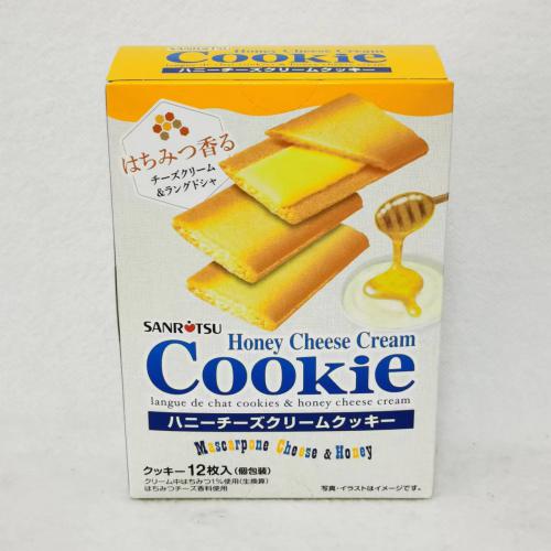 三立蜂蜜奶油夹心薄酥饼(12枚装）84g...