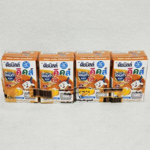 （国际版）达美橙味酸奶饮品90ml*4支*12排/件