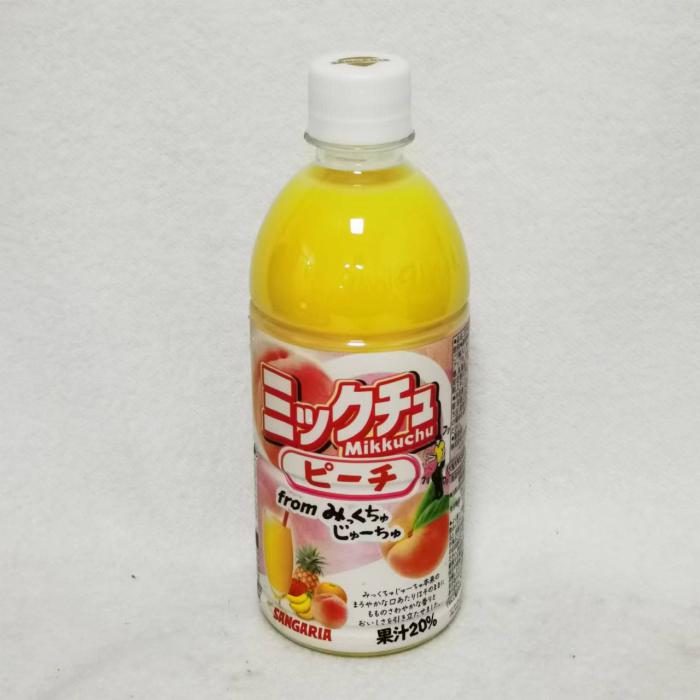 三佳利乳味混合果汁饮料500ml*24瓶/件