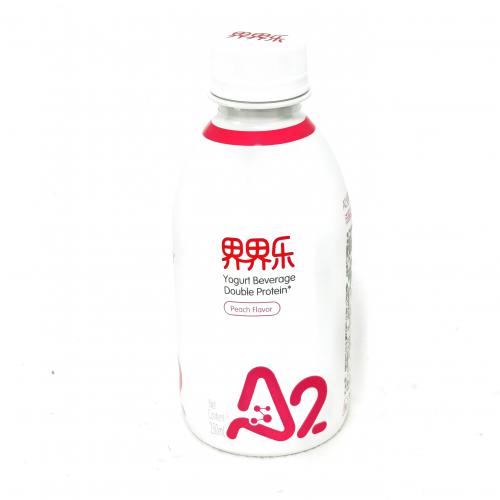 界界乐A2奶源白桃味酸奶饮品250ml*15瓶/件