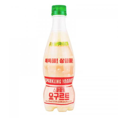 韩国呱呱嘟乳酸菌碳酸饮料（YOUUS养乐多味汽水）400ml*24瓶/件