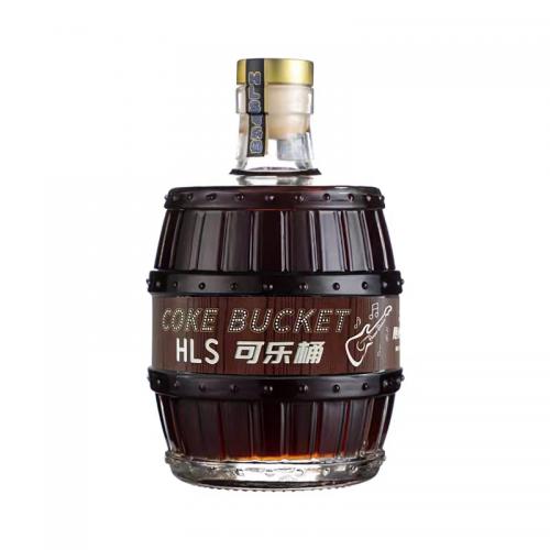 夜浦HLS可乐桶威士忌利口酒（金色盖）500ml*12瓶/件