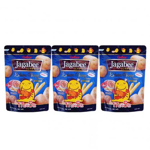 香港卡乐B宅卡B薯条法式龙虾汤味（17g*5包）85g*12袋/件