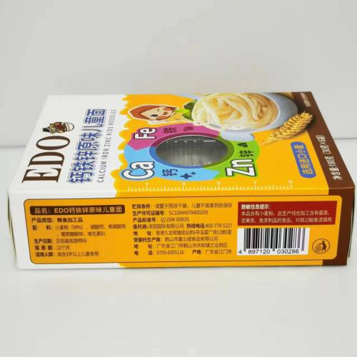 EDO钙铁锌原味儿童面180g（30g*6袋）*18盒/件