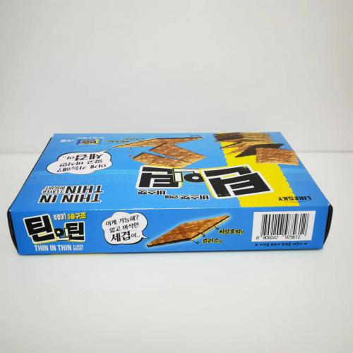 韩国LIKESKY叠叠脆饼干200g*18盒/件