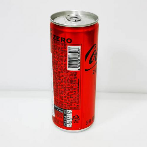 韩国可口可乐-零度250ml*30罐/件