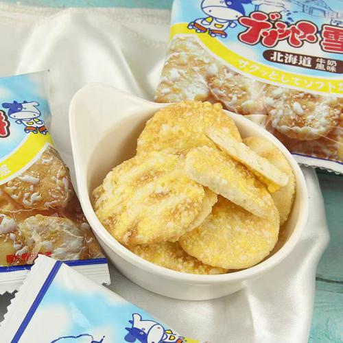 优群北海道牛奶风味雪饼（26g*8包）208g*8袋/件