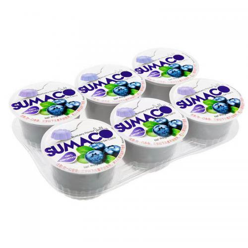 素玛哥牌蓝莓味果冻（含椰纤果）660g(110g*6杯）*12组/件