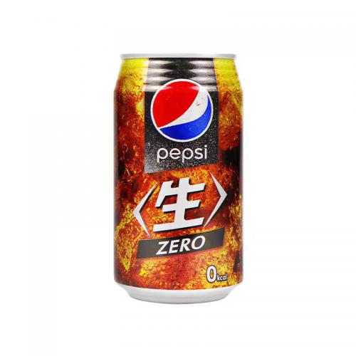 日本生百事零度可乐饮料340ml*24罐/件