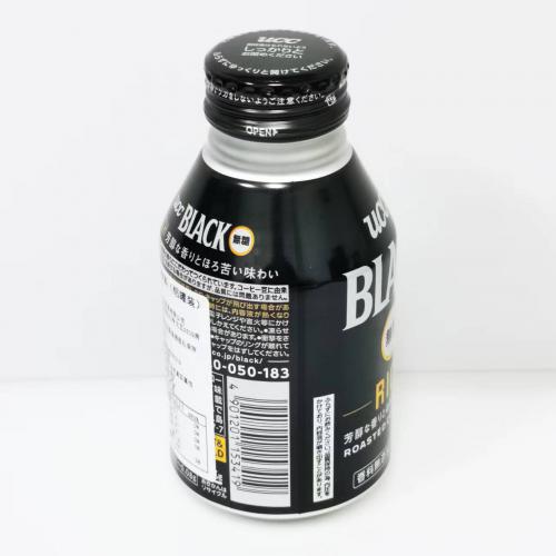 UCC 低糖黑咖啡饮料（铝罐装）275g*24罐/件