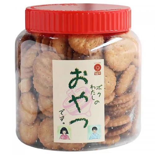 日本野村诺木拉天日盐小圆饼470g*6罐...