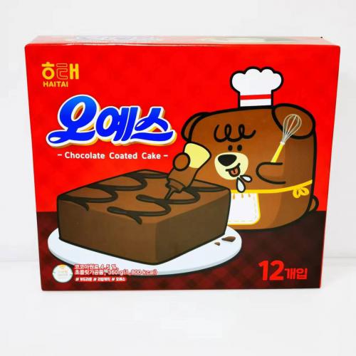 海太OH-YES巧克力味蛋糕（12包）3...